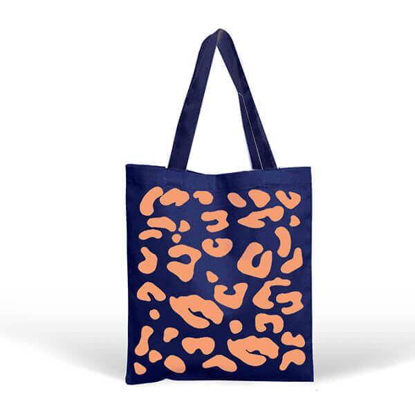 Cheetah Pattern Navy Blue - Image 1