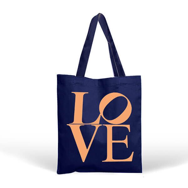 Love-Navy-Blue-1-1.jpg Love Navy Blue Tote Bag - Image 1