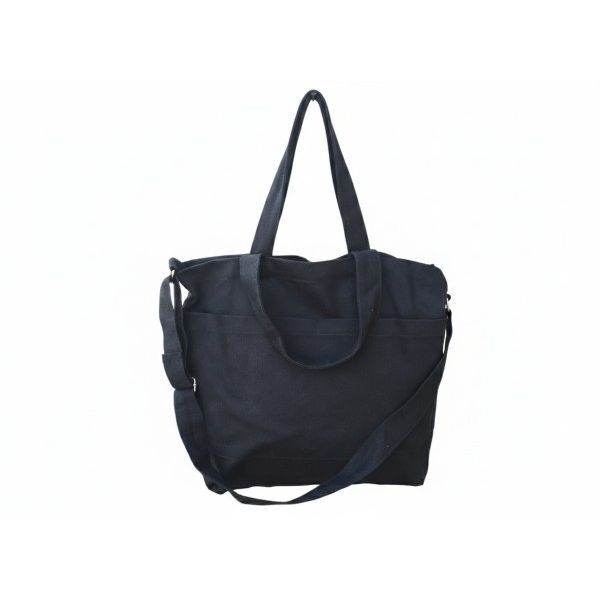 main-resized.jpg Canvas Double Handle Pocket Bag - Image 1